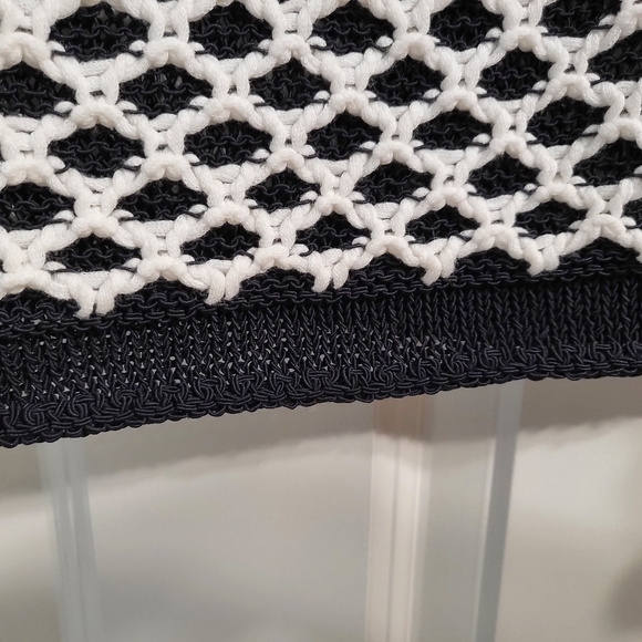 Rag & Bones Jean Tayn Croshet Mesh Tank Sweater - Picture 7 of 9